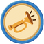 动物小夜曲奖章图标